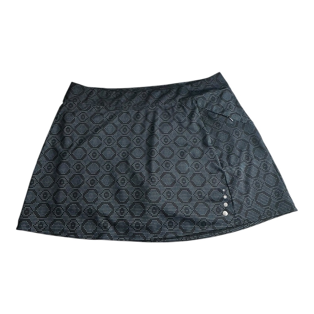 L L Bean  Ladies sz Large Tennis Golf‎ Pickleball skort stretch pull on pockets